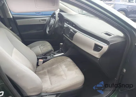 2014 Toyota Corolla Le Eco from USA, damaged, VIN 2T1BPRHE1EC062190